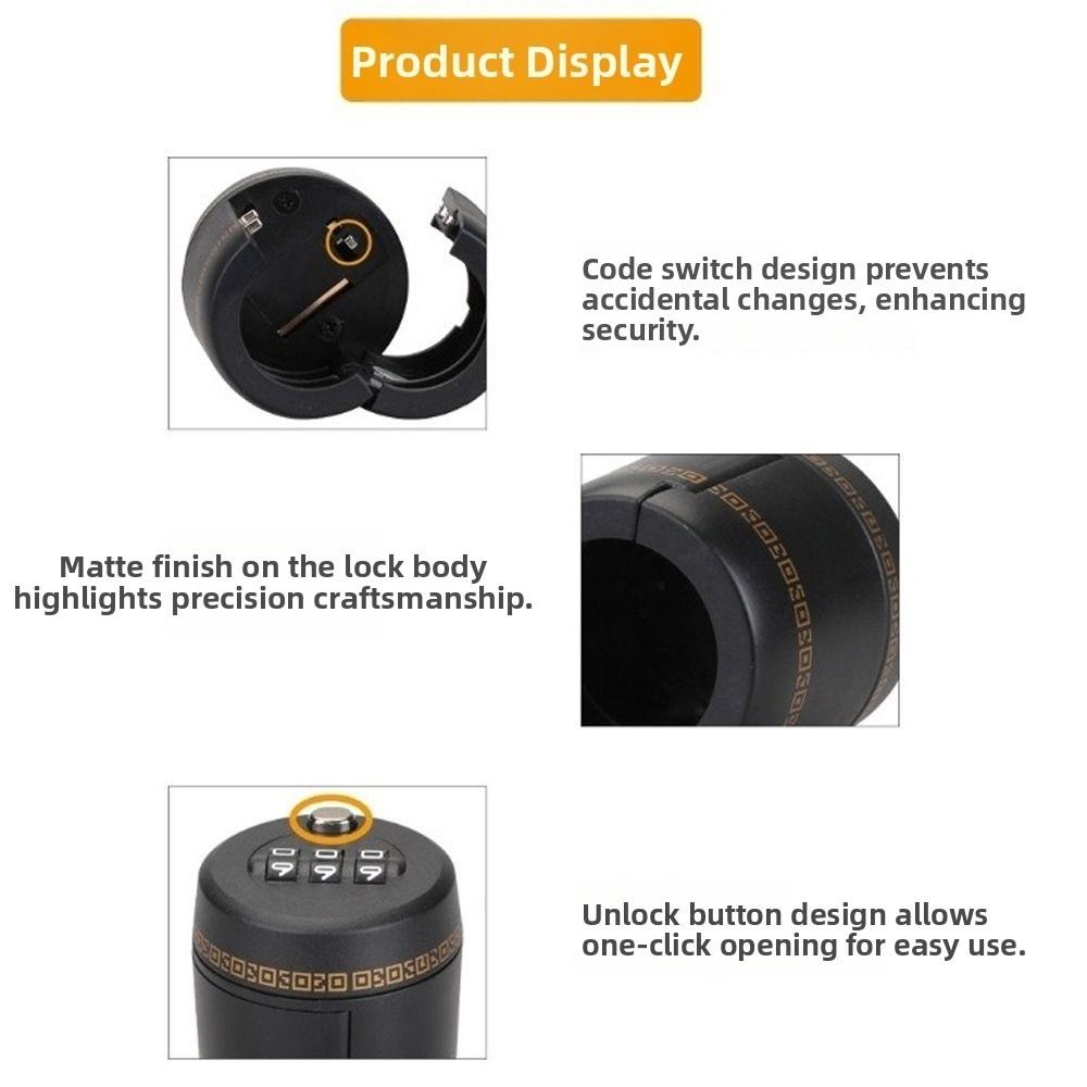 Combination Wine Stopper Bottle Cap Plastic Bottle Cap Password Lock  Furniture Hardware
