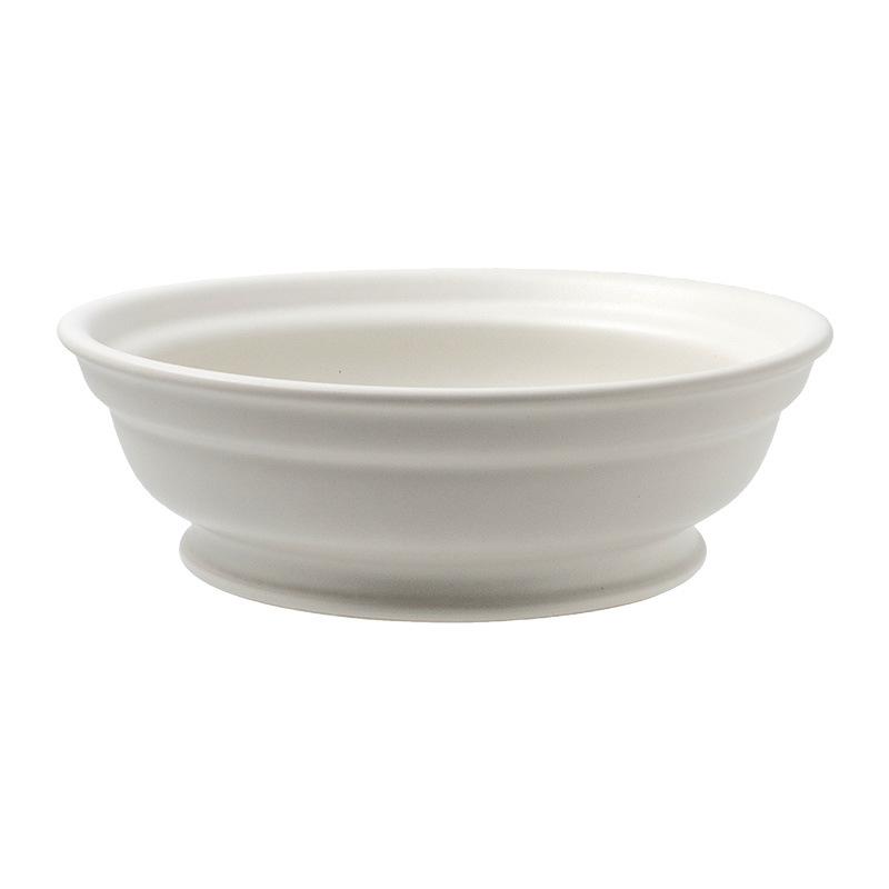 Simple And High-Value Household Thick-Edged Ceramic Large Bowl Tableware Creative Large Soup Bowl Tableware Soup Bowl Crayfish Bowl