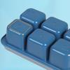 Compact Ice Cube Tray with 6 Mini Compartments Excellent for Parties and Events