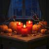 12-Pack Halloween Flameless LED Candles for Decorations