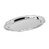Silver Engraved Tray Vintage Dessert Plate Multi Purpose Serving Tray for Cake Fruit Jewelry Display