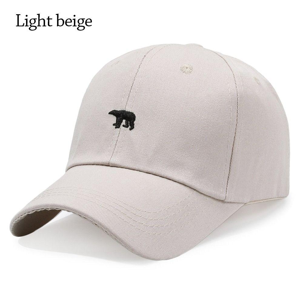 Cotton Baseball Cap Embroidery Sun Visors Casual Peaked Hat  for Men Women