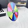 Tabletop Prize Turn Plate Wheel Prize Game Turn Plate Lucky Draws Rotating Wheel for Party Gatherings Carnivals