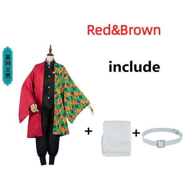 New Unisex Demon Slayer Anime Cosplay Cartoon Kimetsu No Yaiba Kochou Shinobu Cosplay Costume for Adults Men and Women