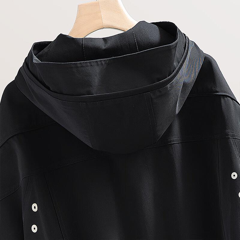 Silkbay Damen Lässiges Colorblock Kapuzenoberteil mit langen Ärmeln