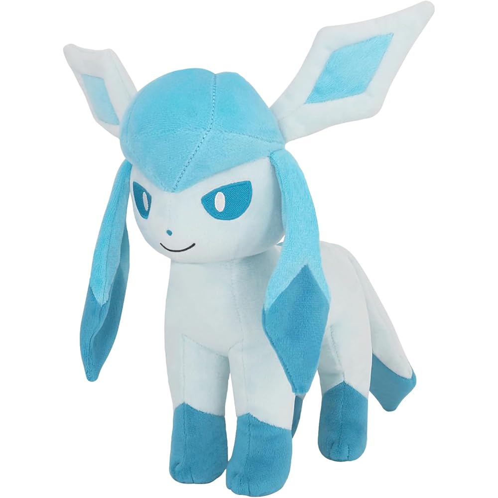 

Sanei Boeki Pokmon All Star Collection Glaceon Plush Toy 21x23x27cm Soft Stuffed Animal