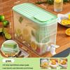 Large Capacity Cold Water Pitcher with Faucet