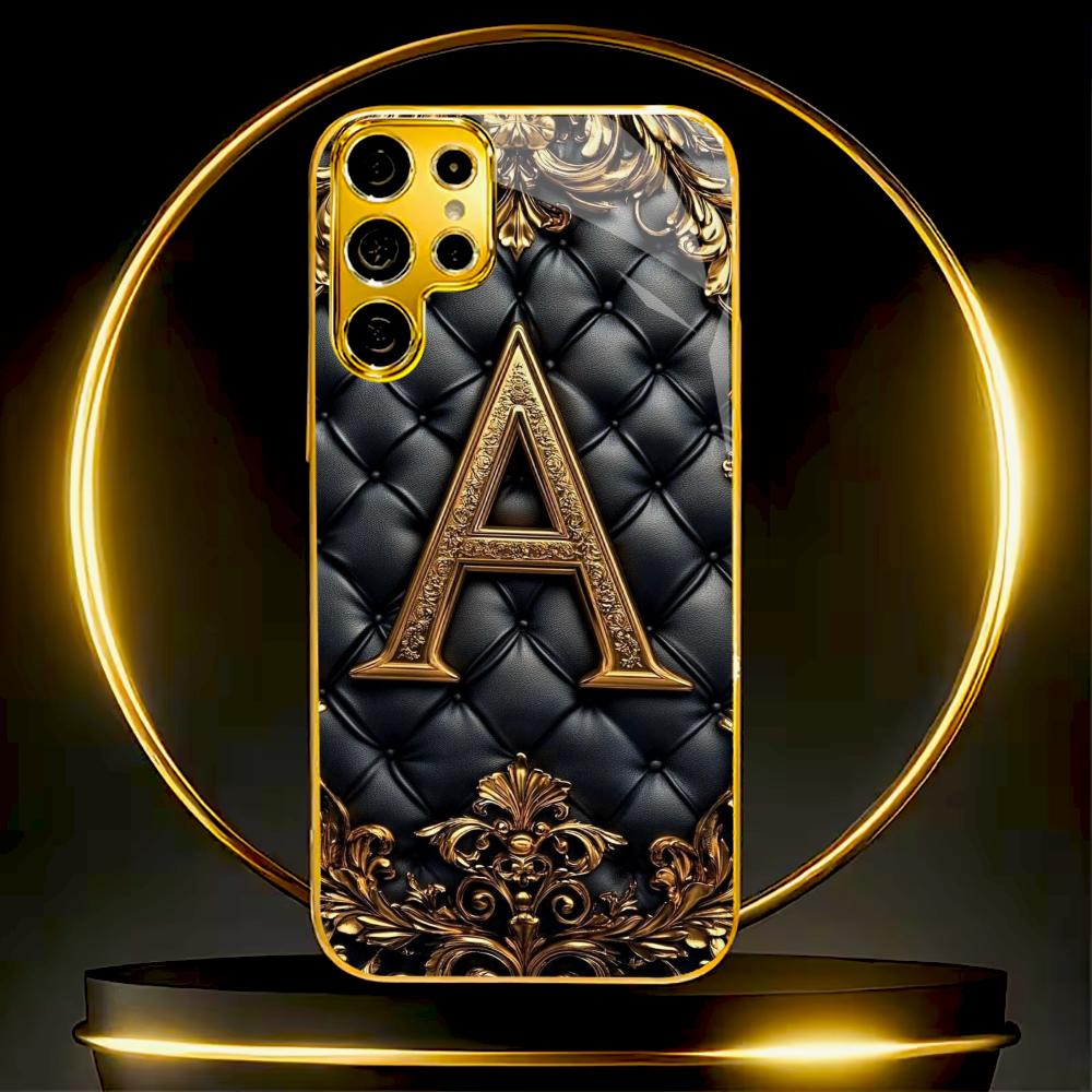 Model piele Husa protectoare Placare electrică de înaltă calitate Carcasă din sticlă pentru telefon pentru Samsung Galaxy S26 S25 S24 S23 S22 S21 FE, Ultra, Plus