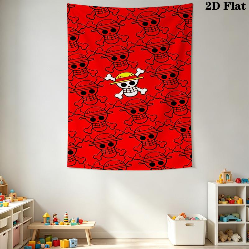One Piece Tapestry Wall Tapestry Background Cloth Fashion Print Work Of Art Wall Decoration Soft