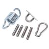 Suspension Bracket Hammock Mount with Square Door Buckle Spring Steel Expansion Screw Carabiner