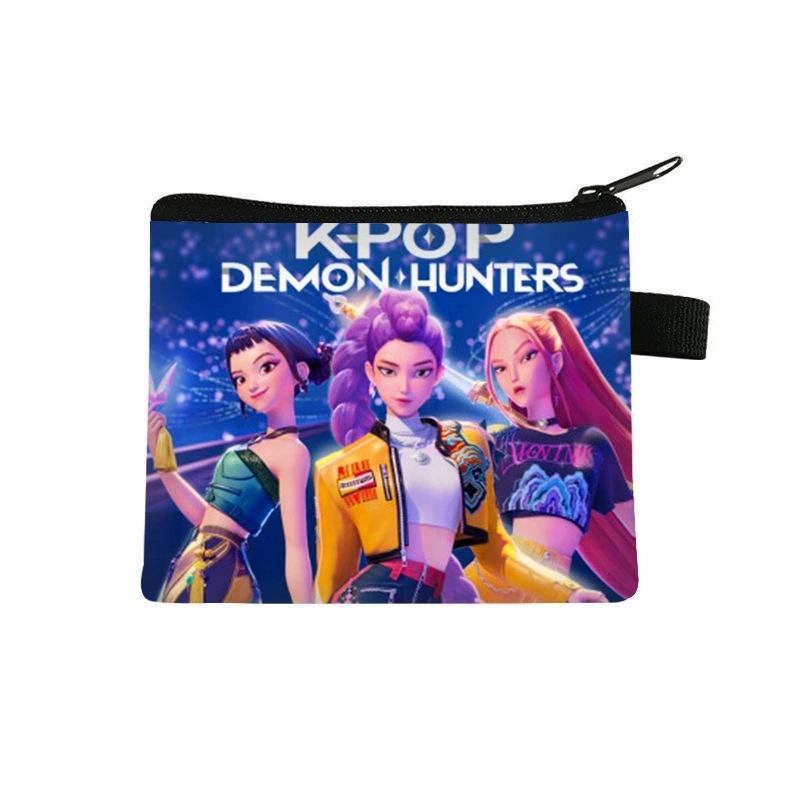 Witch Hunters Change Bag Coin Storage Bag Wallet Short Portable Key Card Bag Cartoon Bag