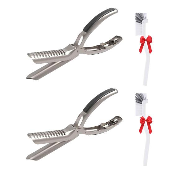 

Удалитель реберной пленки Нержавеющая сталь Мясной триммер Инструменты для снятия реберной пленки 4pcs белый