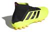 adidas Predator 18.1 AG Cushioning Slip Resistant Abrasion Resistant Soccer Shoes Yellow Black DB3482