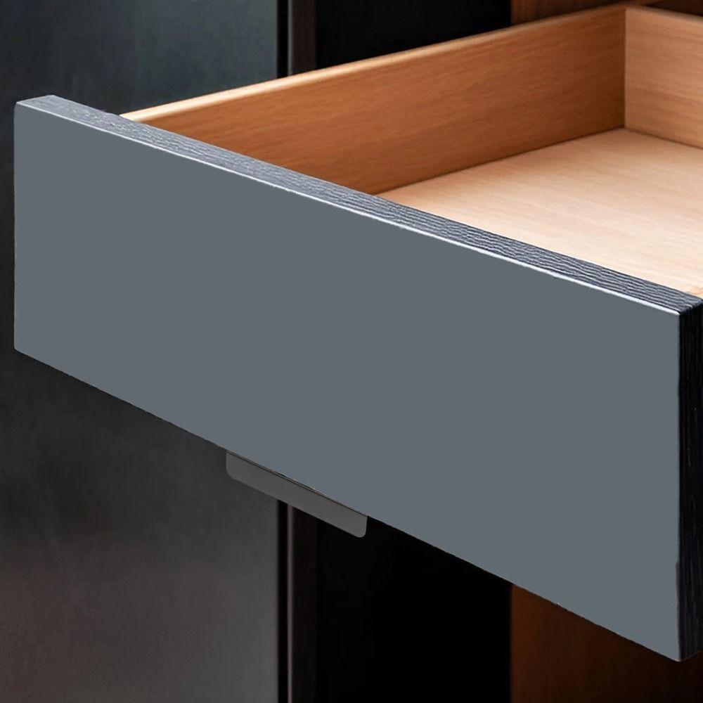 Efficient Touchless Cabinet Foot Pull Metal Cabinet Door Handles Stylish Foot Pull Handle  Kitchen