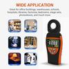 Light Meter HOLDPEAK 8801A Digital Illuminance/Light Meter 400,000 Lux Data Storage Color LCD Screen for Photography Grow Plants