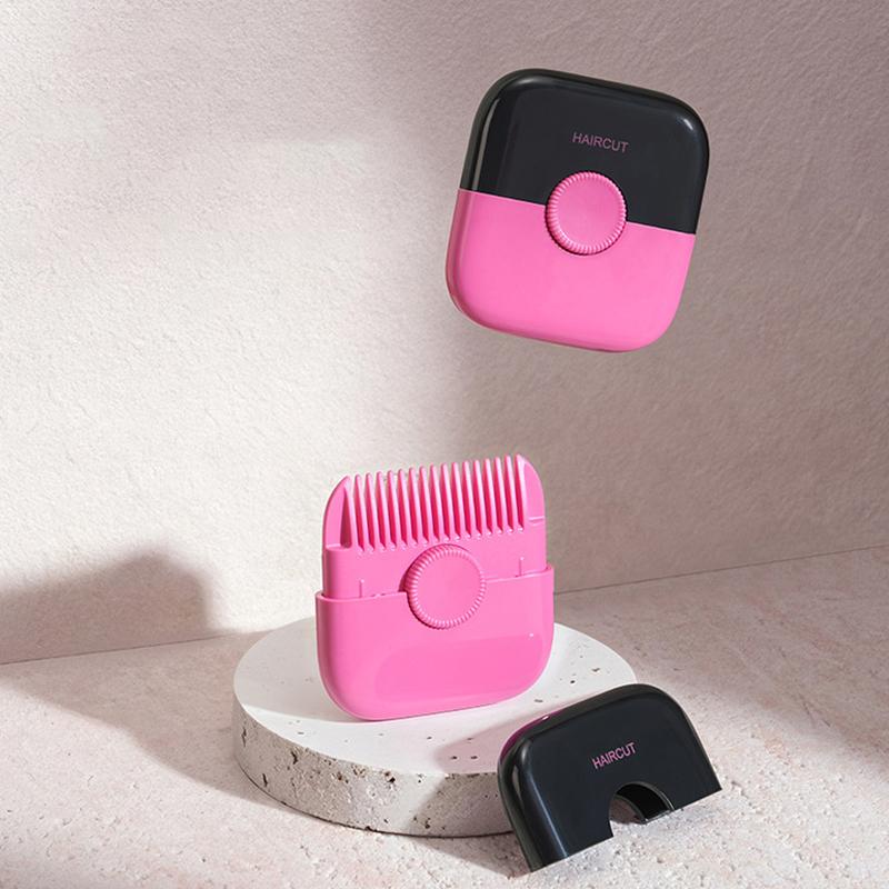 2 In 1 Dopamine Hair Cutting Trimmer Barber Comb Bangs Hair Cutter Remover Home Mini Makeup Tools For Beauty Hair Cut Accessorie