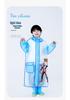 Children's Cartoon Raincoat with Backpack Slot - Large, Full-Body for Primary Students
