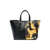 Jeansy Couture Pikowane Patchwork Kwiatowy Wzór Duża Pojemność Barokowa Torba Tote Damskie Torby Tote Czarny Złoty 75VA4BP7ZS820G89