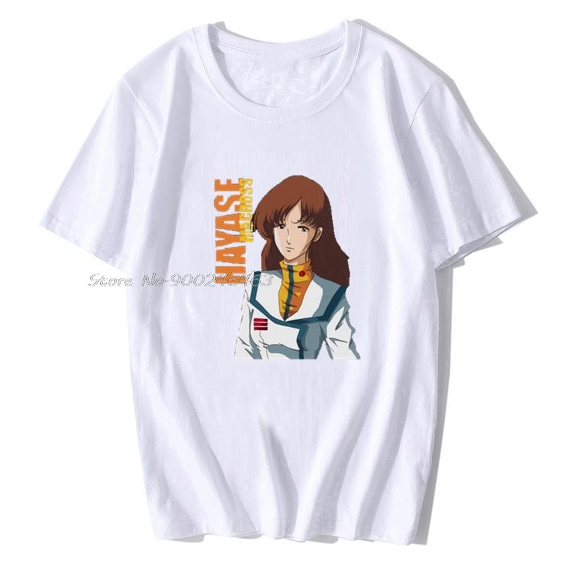 

Printed Camiseta Macross Misa Hayase Men s T-Shirt Women Tshirt Summer Cotton Tees Tops Anime Harajuku Streetwear M