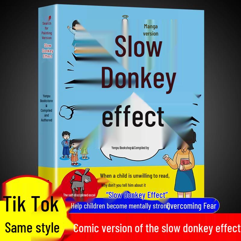 Slow Donkey Effect Manga: Genuine Edition for Kids - Build Inner Strength & Overcome Procrastination