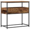 Console Table Reclaimed Wood Look 75 X 40 X 75 Cm Engineered Wood