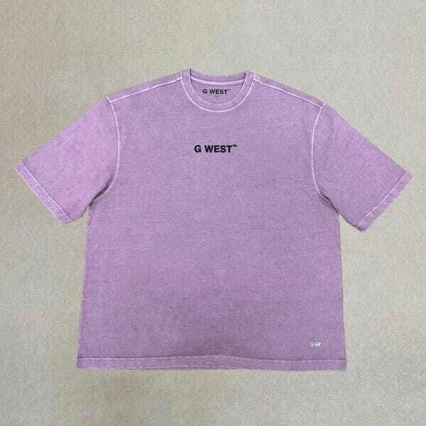 G West Mens Stone Wash Tee- Gwapt2024 XL