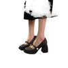 Women's Retro Mary Jane High Heels - 2025 Spring Collection