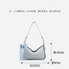 2025 New Niche Design High-end Shoulder Bag Large-capacity Commuter Dumpling Bag Women's Leather First Layer Cowhide