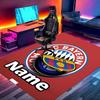 Custom Name Personalized FC Bayern Print Carpet, Versatile Home Decor Rug, for Playroom, Apartment, Balcony, Entryway, Hallway Gift