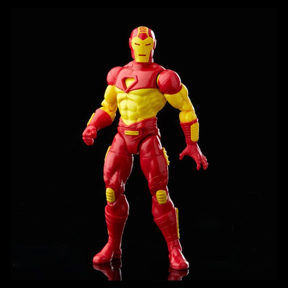 Hasbro Marvel Legends Series Retro Iron Man Action Figure 6-inch
