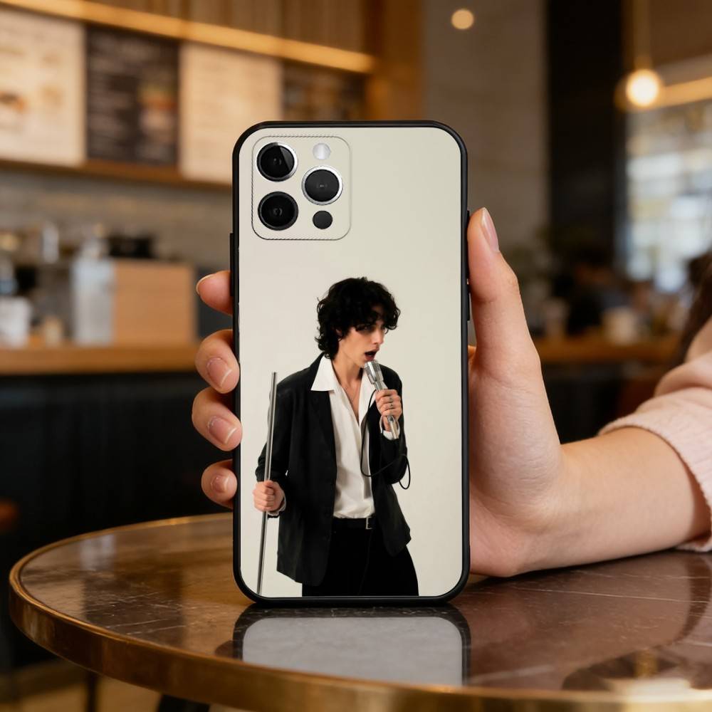 Singer S-Sombr-BR Phone Case For iPhone 17,16,15,14,13,12,11 Plus,Pro Max,Soft Silicone Black Cover