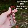 6Pcs Stainless Steel Outdoor Camping Deck Nail Aluminum Zinc Zinc Alloy Fixed Tent Rope Buckle  Tent Tie Down