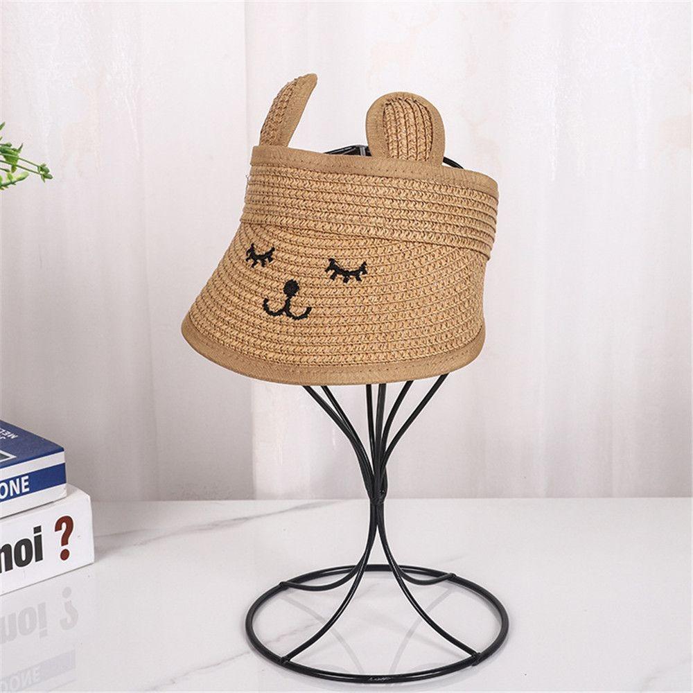 Bear Ears Kids Empty Top Hat Sun Shading Baby Sun Hat New Baby Hats Boys & Girls