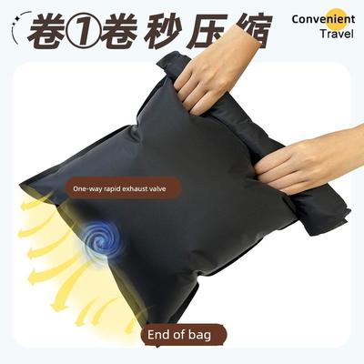 Cross-Border Oxford Cloth Hand-Rolled Bag, Special Hand-Rolled Portable Compression Bag for Home Luggage, Travel Vacuum Storage Bag