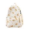 Flower Oxford Printing Backpack With Breathable Design For Students Travel Bag