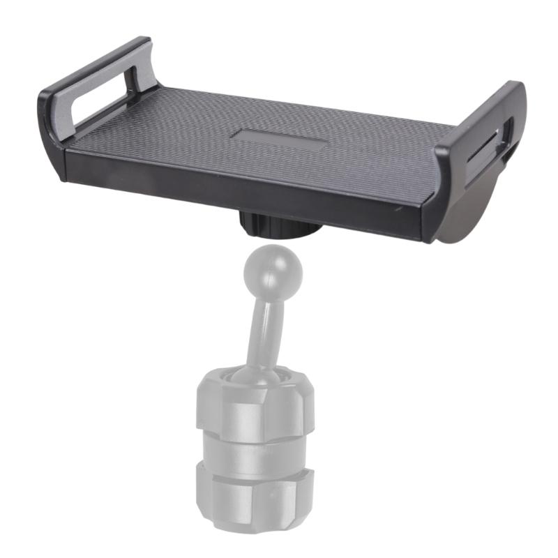 Universal 17mm Rotating Ball Socket Phone Holder With Expandable Grip For Tablets 4.5 13 Inches Tripods Accessory