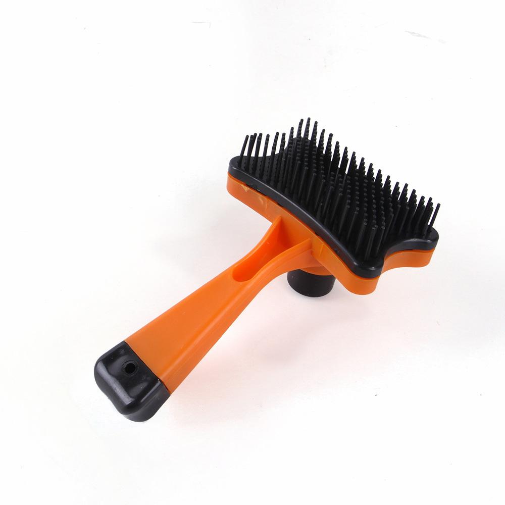 Pet Deshedding Brush - One-Click Hair Removal Tool for Cats & Dogs, Grooming Comb for Shedding Reduction, Massaging Beauty Brush