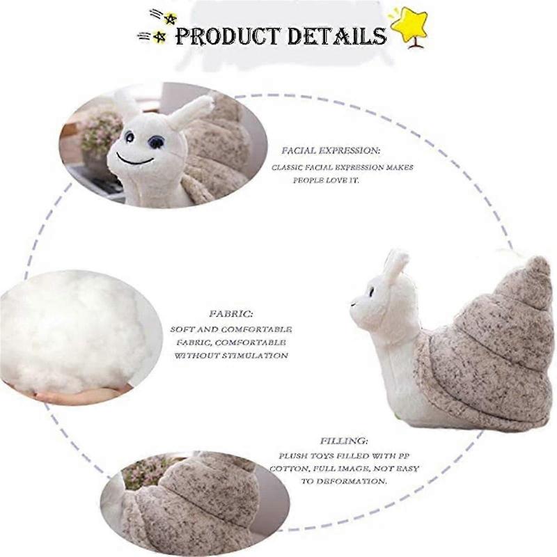 Children's Plush Toys - Snails Plush Toys for Home Decoration and Gifts
