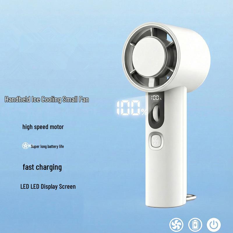 Portable Mini USB Rechargeable Handheld Cooling Fan for Home and Outdoor Use