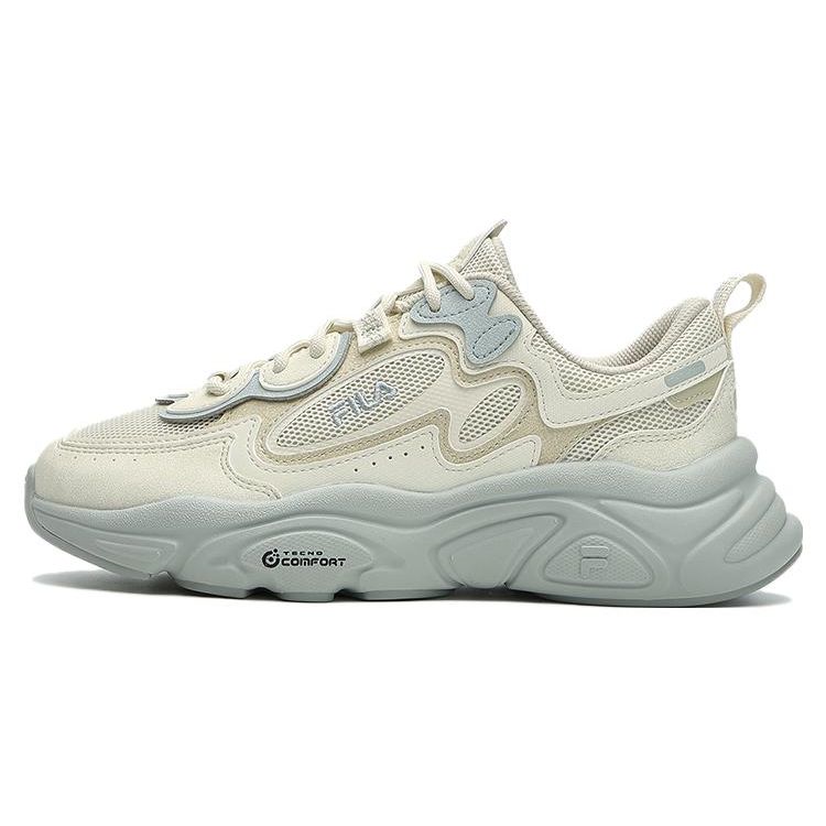 Fila Mars 1 Mesh Leather Versatile Comfortable Low-Top Lifestyle Casual Shoes Women Sneaker Off-White F12W332117FGN