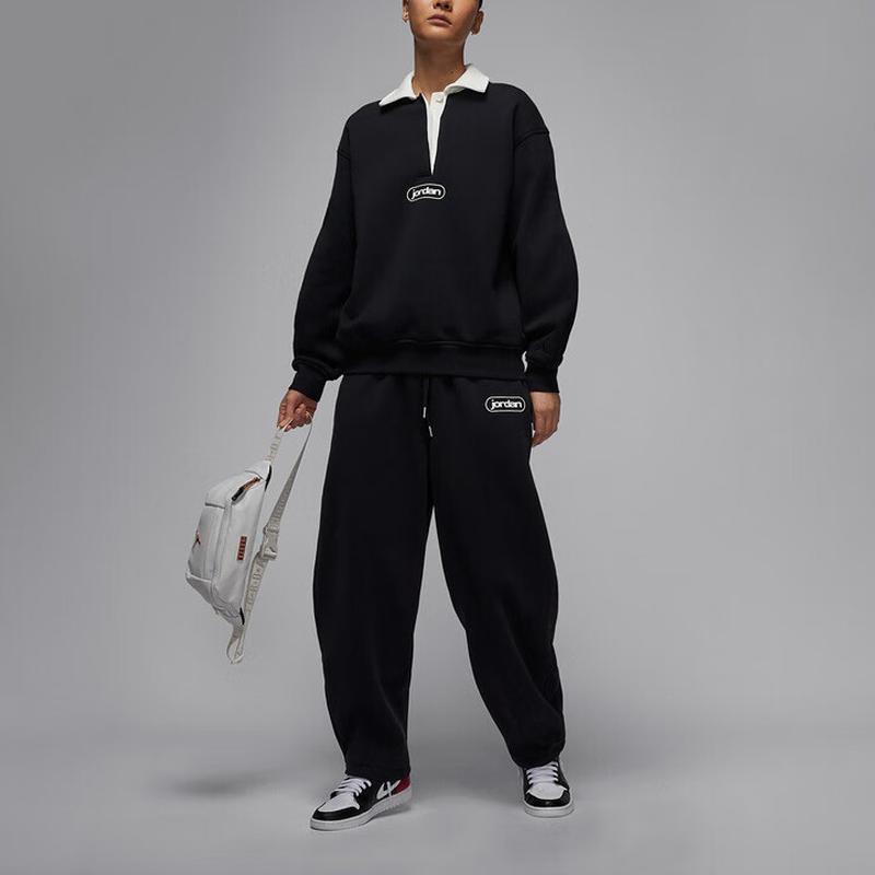 Jordan FW25 Crew Basketball Pullover Long Sleeve Sweatshirt Women Tops IF0997010