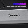 5Pcs Aluminum Car Audio Speaker Badge Decal Accessories For Model-Y Model-3 Model-X Model-S Cybertruck Roadster SpaceX