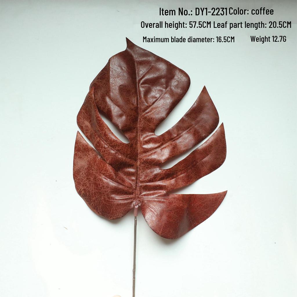Autumn Forest Style Artificial Leaves and Flowers for Home Decoration