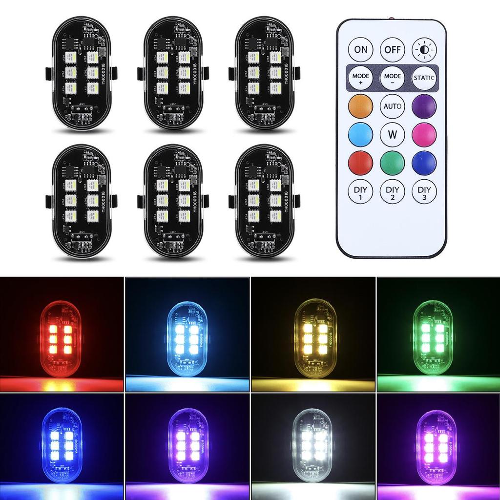Cross Motorcycle Wireless Airplane Navigation Light - Universal Slow Flashing Light