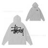Mens Oversized Hooded Sweatshirt With Letter Print Streetwear Style Cotton Pullover Winter