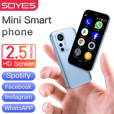 SOYES D18 Super Mini 3G Smartphone 2.5Inches 1GB RAM 8GB ROM Dual SIM Android 700mAh WIFI Bluetooth Googles Play Mobile Phones
