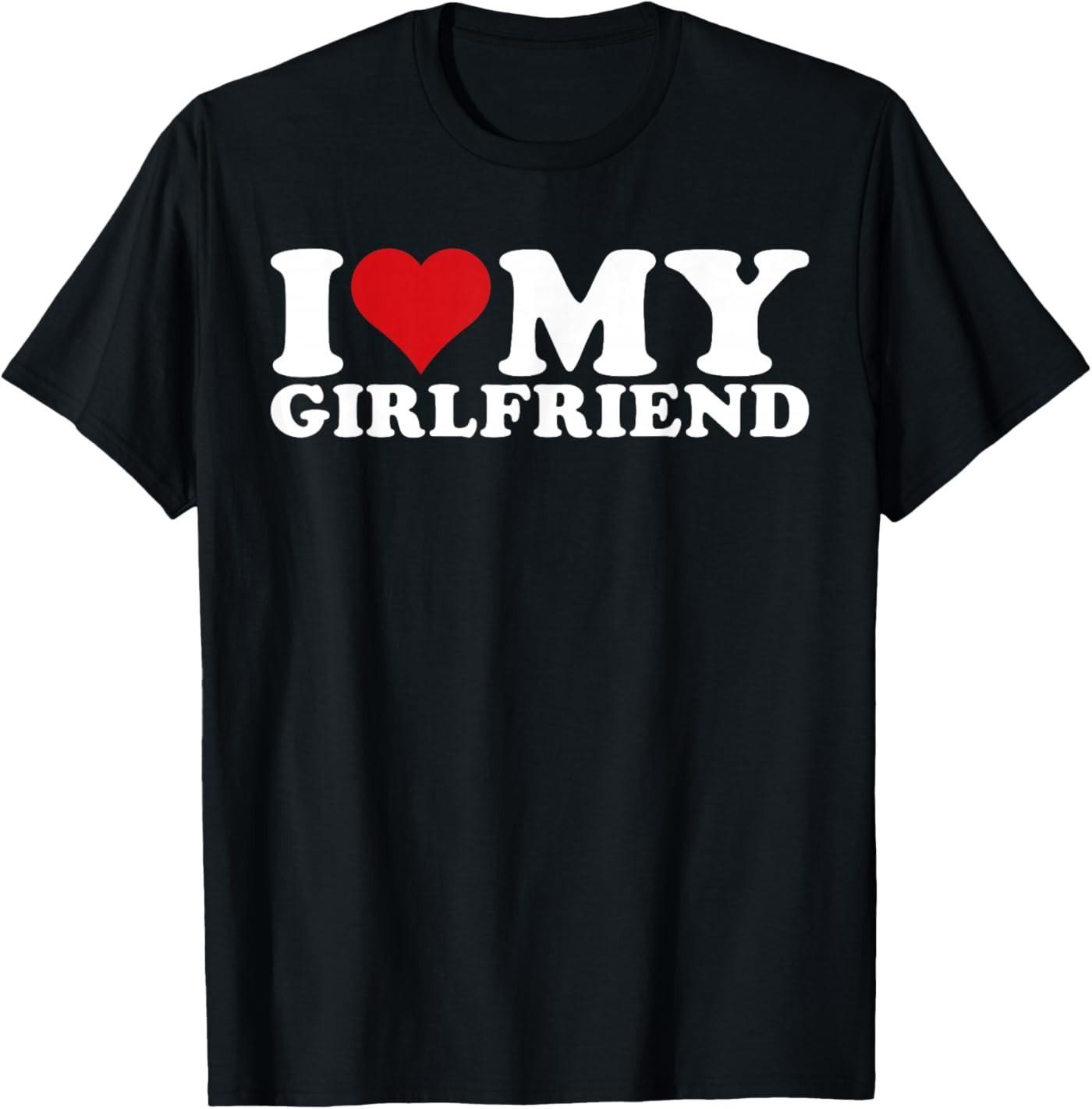 Я люблю свою девушку Я люблю свою девушку Футболка с надписью GF S разноцветный