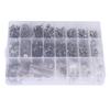 1080Pcs Set M2 M3 M4 Screw Nut Gasket Kit Stainless Steel Hex Socket Head Cap Fastener Assortment for Cars Trucks Ships