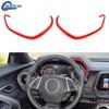 2Pcs Dashboard Trument Cluster Cover Trim Frame Decor for Chevy Camaro 2016+