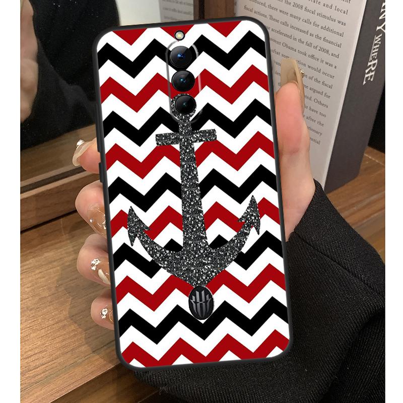 Nautical Anchor Boat Sea Case For Nubia Red Magic 6S 7S Pro 6 7 8 9 10 Pro 5G 6R RedMagic 8S 9S 8 9 10 Pro Plus Coque